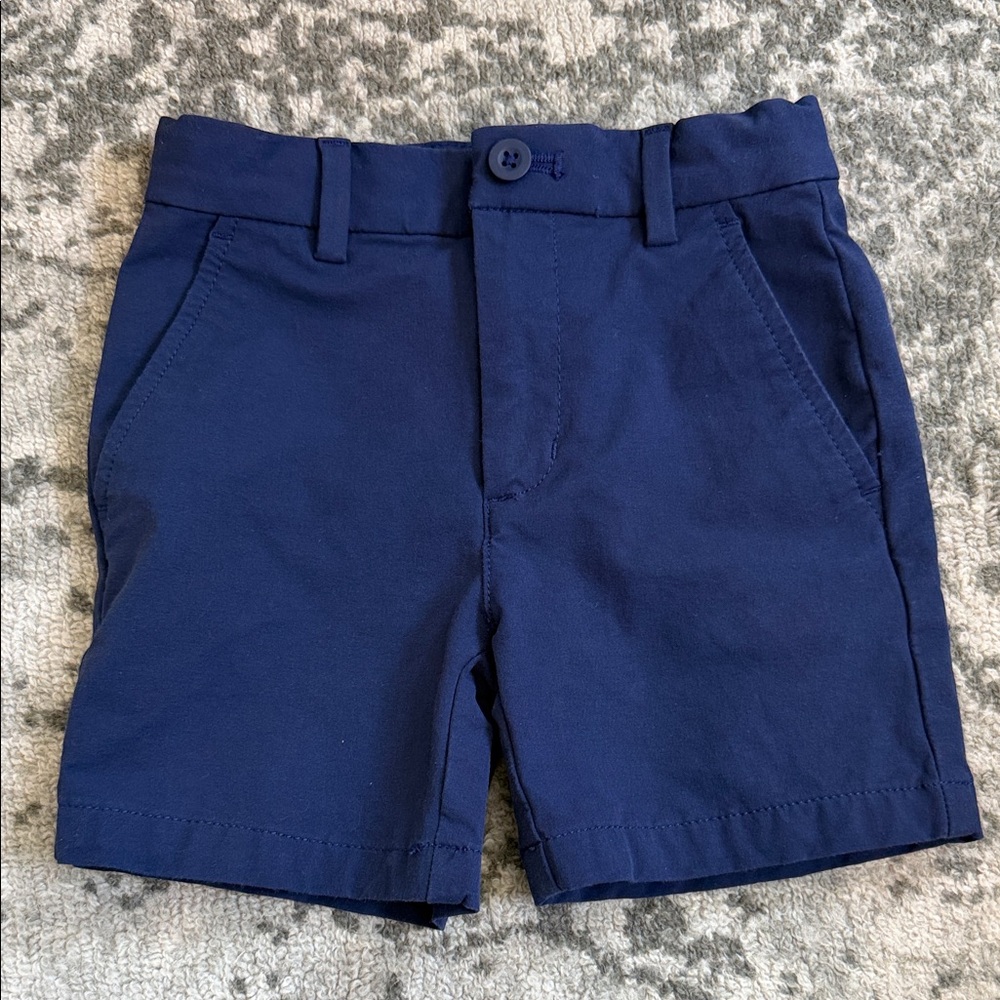 Vineyard Vines Navy Performance Pull-On Shorts 3t adjustable